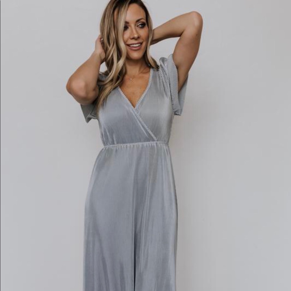 Baltic Born Athena Rain Pleated Maxi Dress